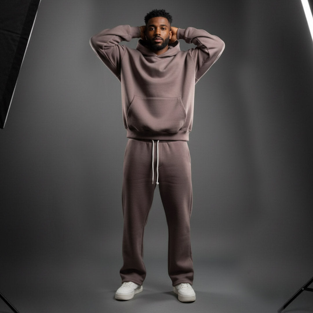 Bundle Baggy Sweatpants Black & Grey