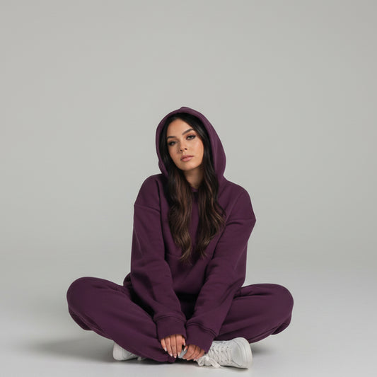 Winter Bloom 480 GSM Heavyweight Oversized Hoodie | Premium 14oz Streetwear