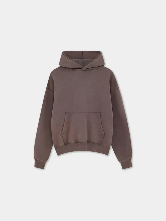 Minimal cropped hoodie for casual fashion