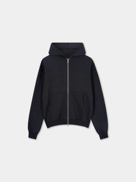 Black Zip Up Hoodie