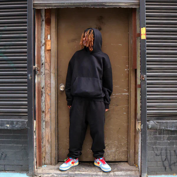 Oversized Black Hoodie