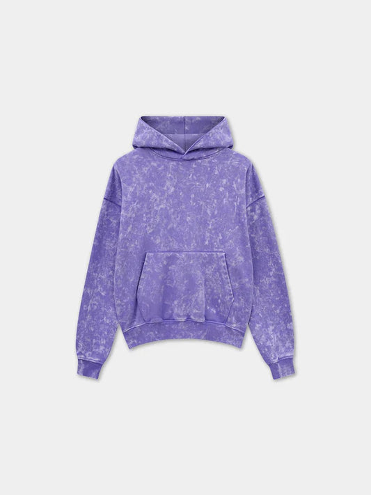 Soft and versatile purple blank hoodies