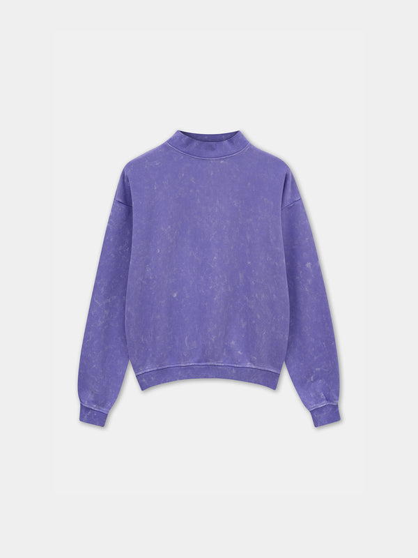 STORMY INDIGO CREWNECK