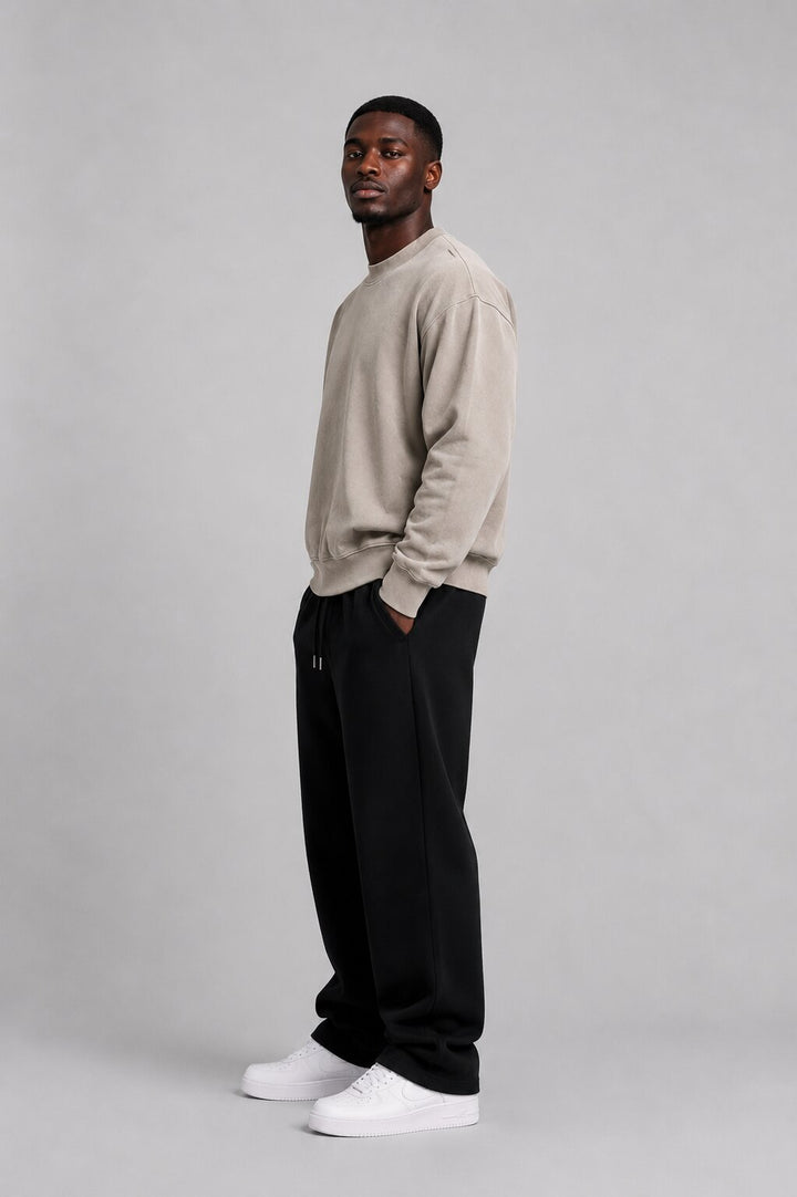 Worn-In Oversized Sweatshirt Shoe Grey