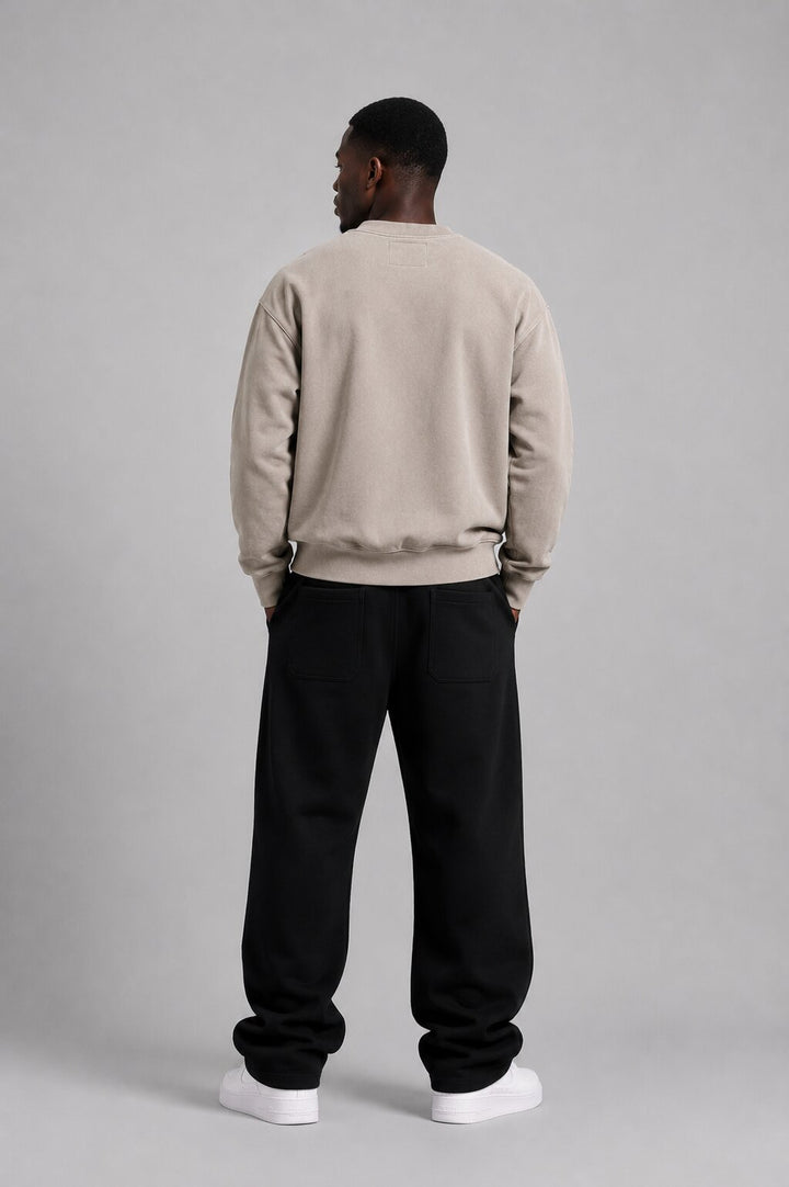 Worn-In Oversized Sweatshirt Shoe Grey
