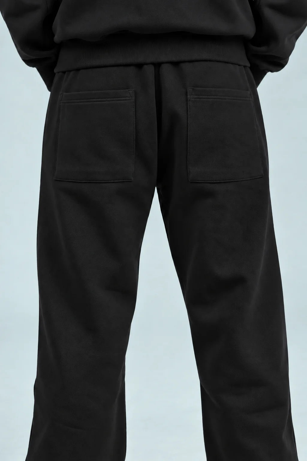 Two Black Baggy Sweatpants