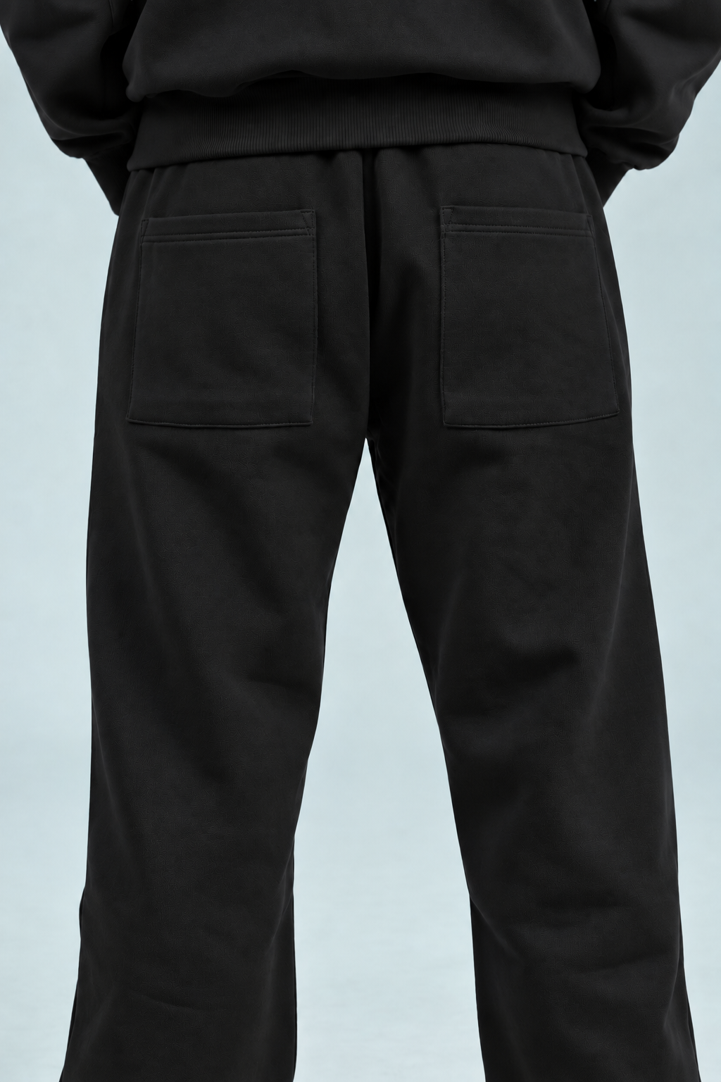 Two Black Baggy Sweatpants