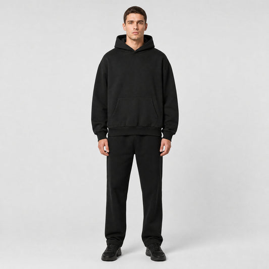 Drop-Shoulder Hoodie