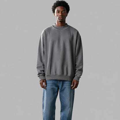 Worn-In Oversized Sweatshirt Grey