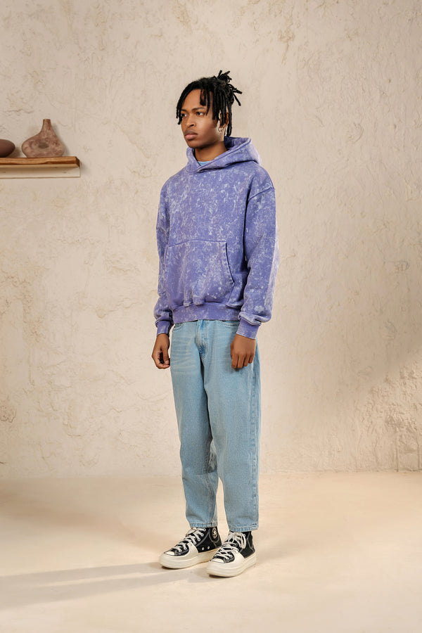 STORMY INDIGO HOODIE