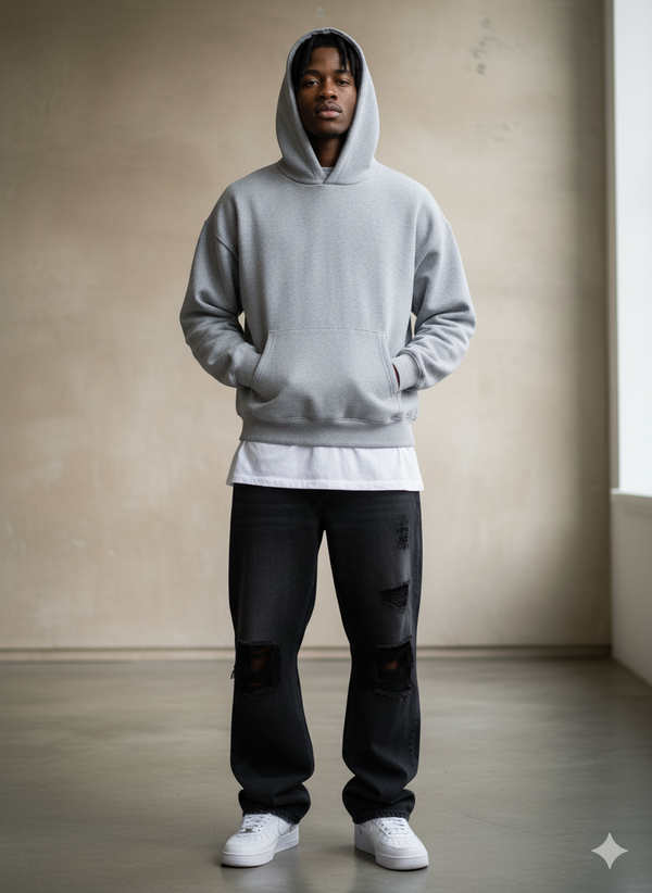 ECHO GREY HOODIE