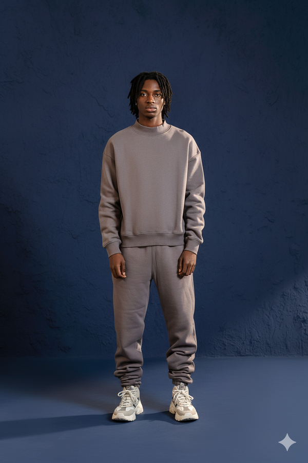 SMOKY QUARTZ CREWNECK