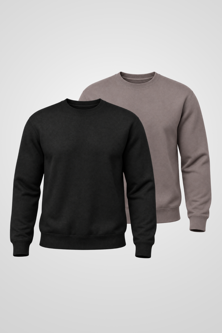 Bundle of Two Baggy Sweatshirts