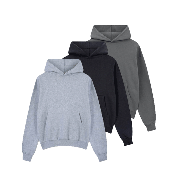 Bundle Of Three Oversized Hoodies