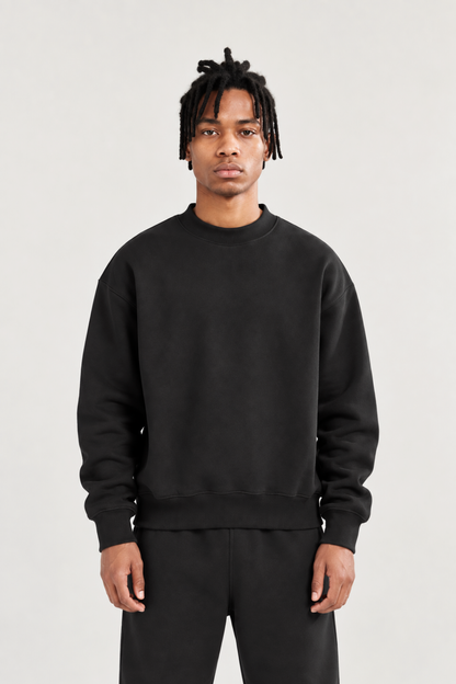 Oversized Sweatshirt Black