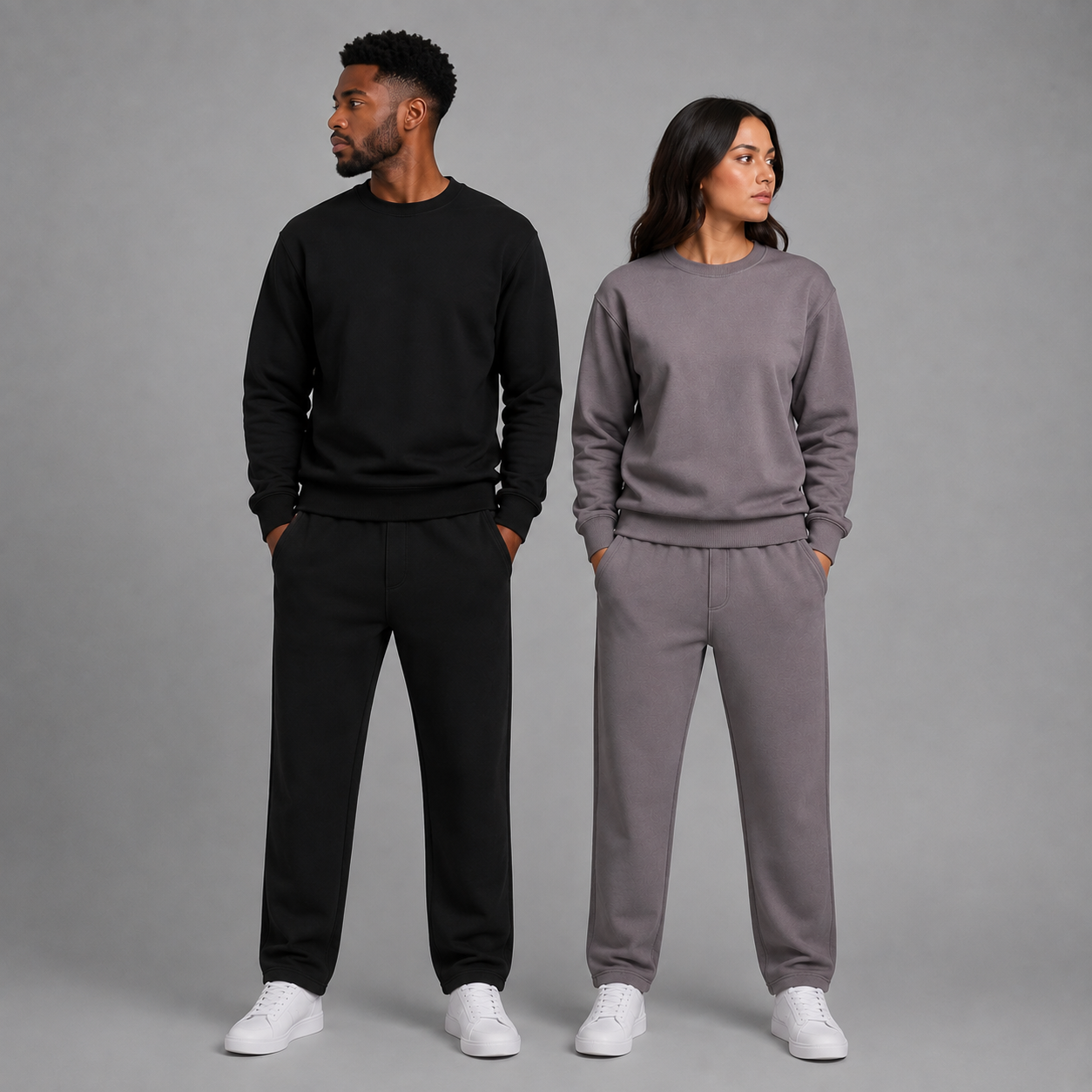 Bundle of Two Baggy Sweatshirts
