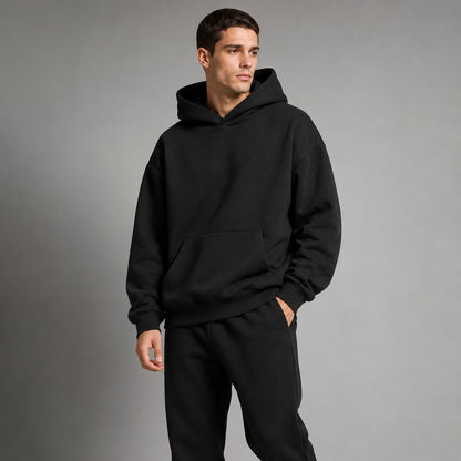 Drop-Shoulder Hoodie