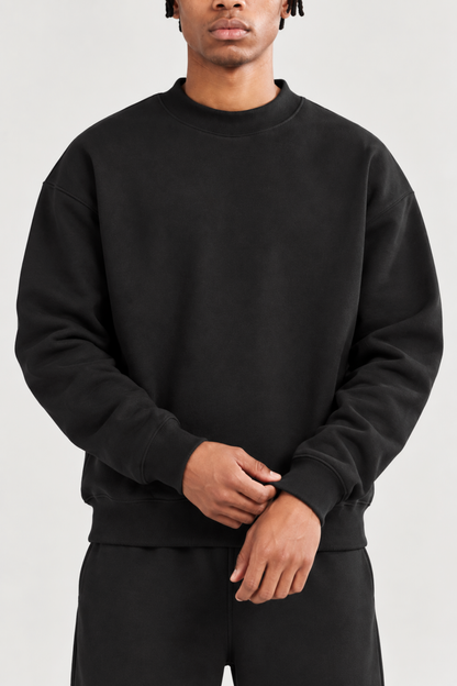 Oversized Sweatshirt Black