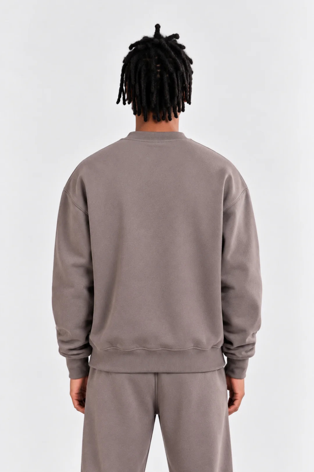 Oversized Sweatshirt Warm Grey