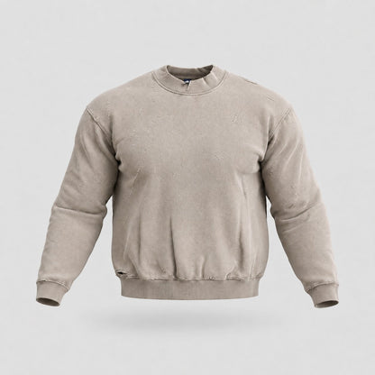Worn-In Oversized Sweatshirt Shoe Grey