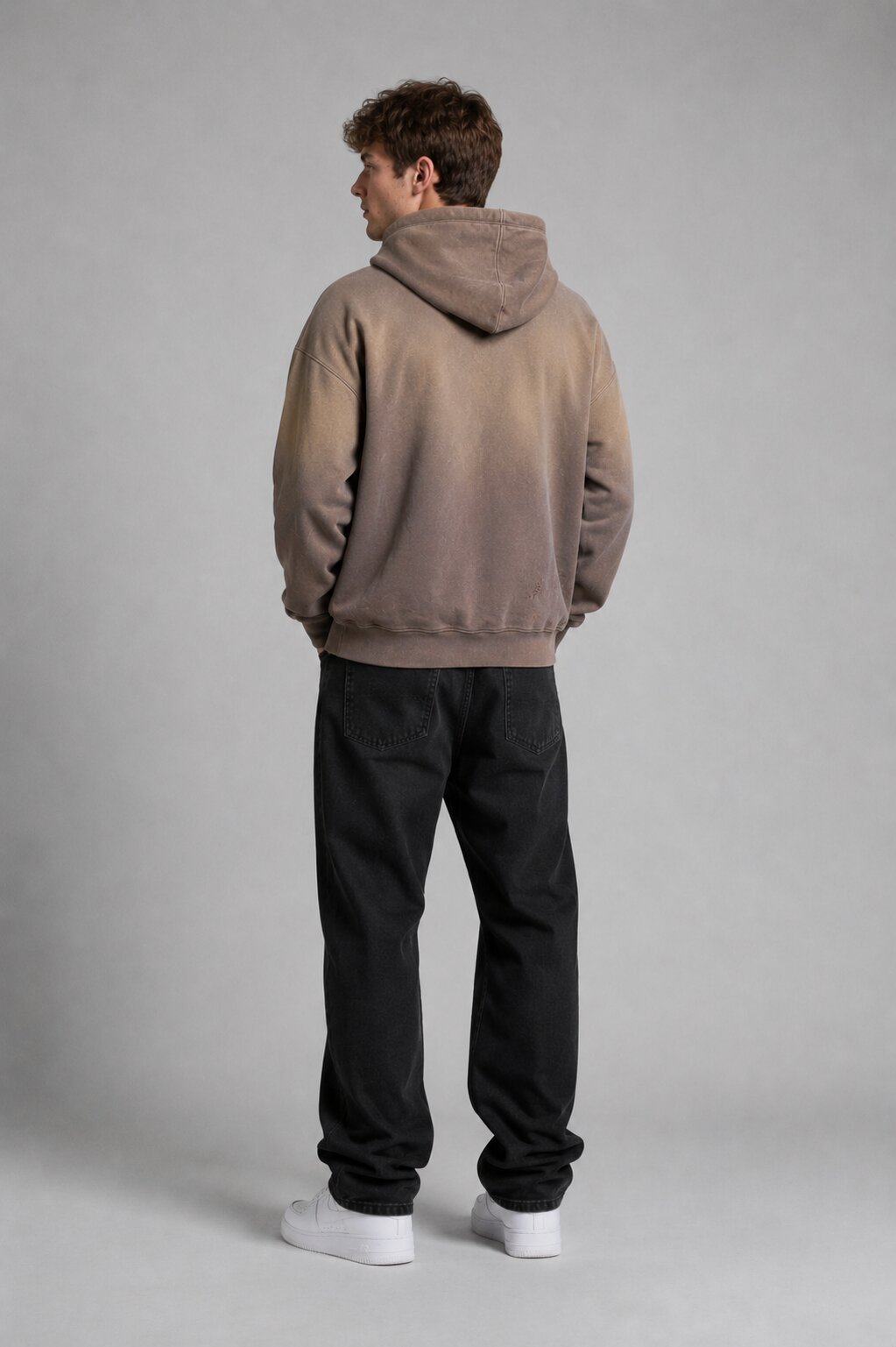 Sun-Faded Oversized Hoodie
