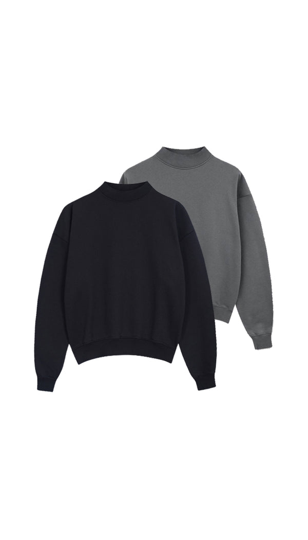 Bundle Sweatshirt Black & Grey