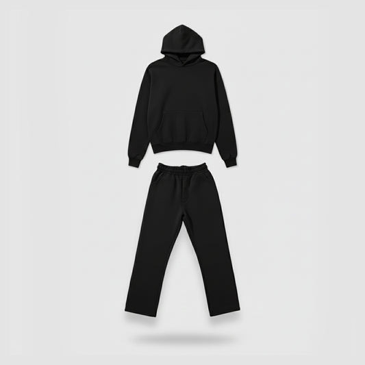 Bundle Black Oversized Sweatsuit