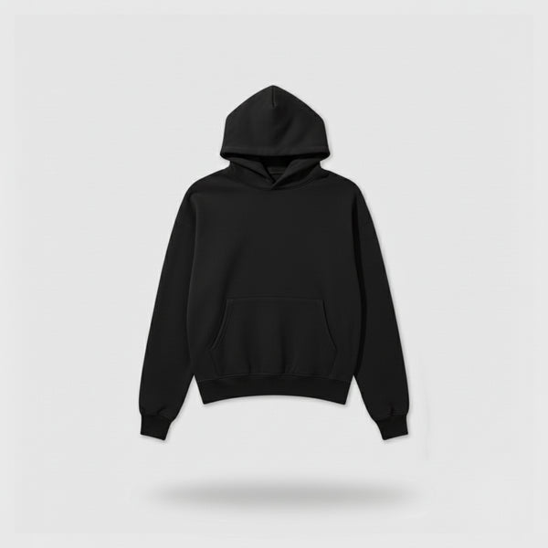 New Black Oversized hoodie