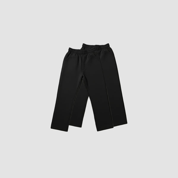 Bundle of Two Black Baggy Sweatpants