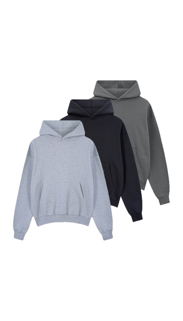 Bundle Of Three Oversized Hoodies