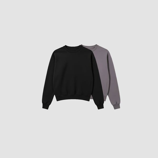 Bundle Sweatshirt Black & Grey