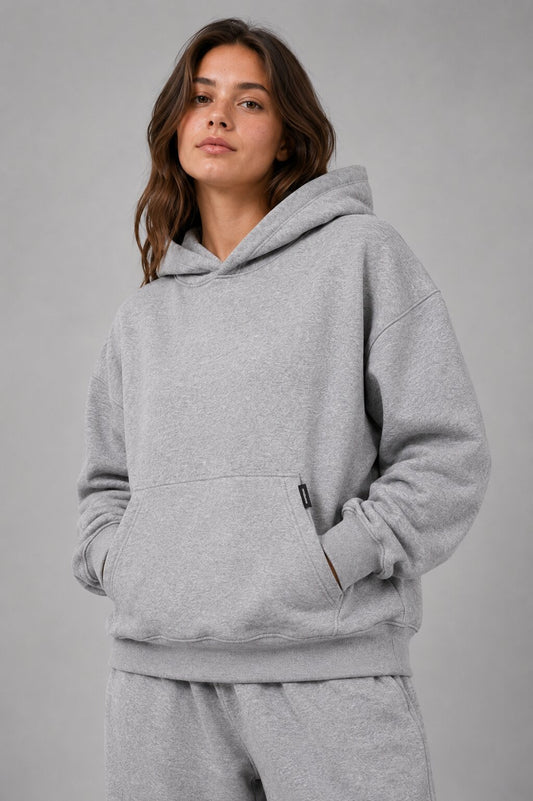 Drop-Shoulder Hoodie
