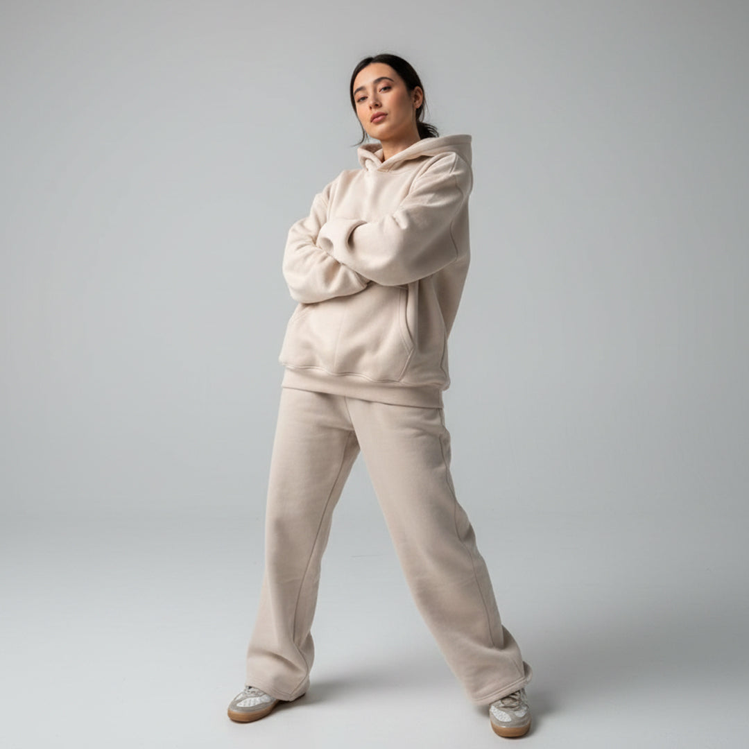 Heavyweight Oversized Hoodie Moon Beam Premium 14oz Streetwear