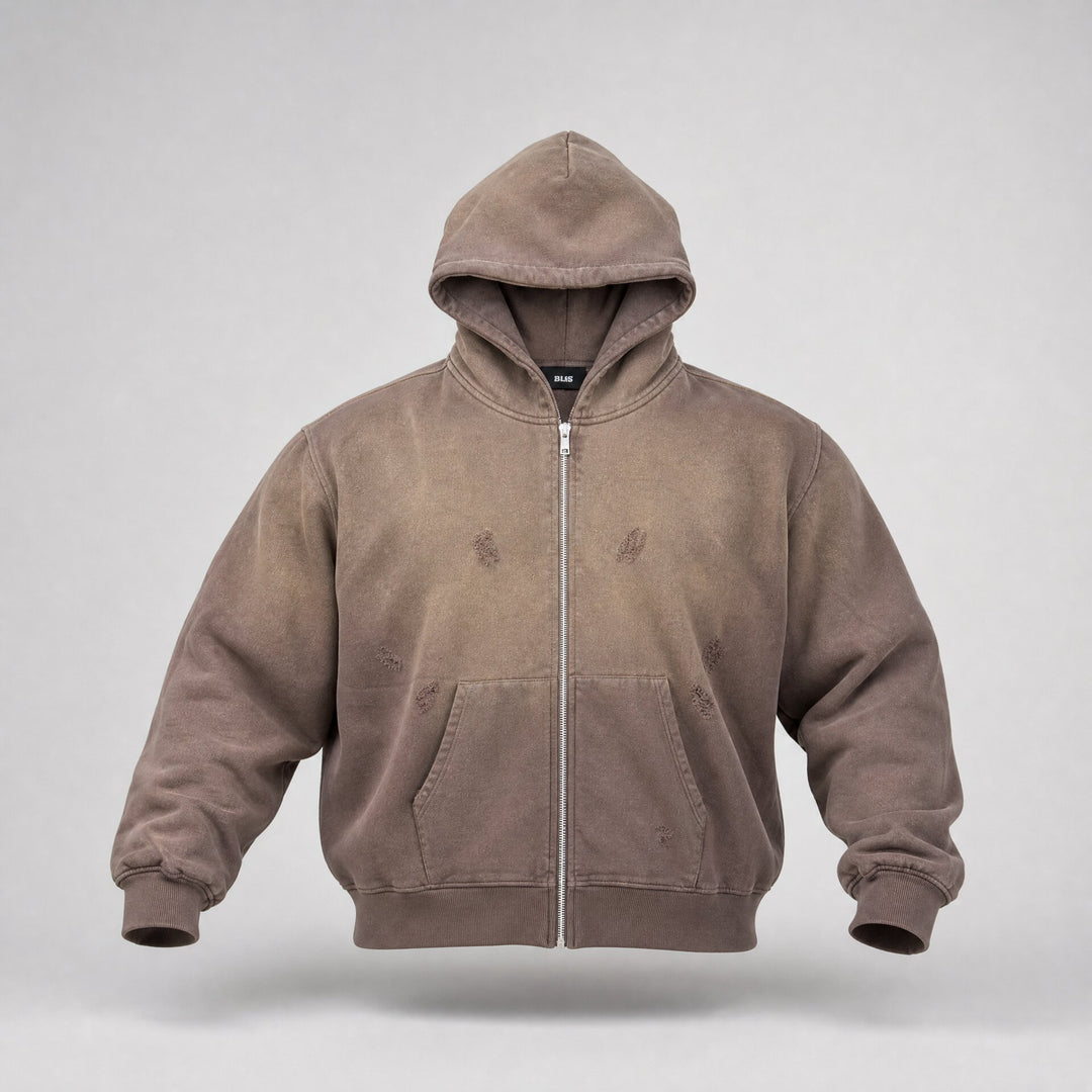 Sun-Faded Oversized Hoodie