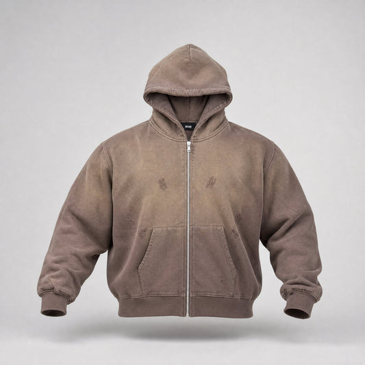 Sun-Faded Oversized Hoodie