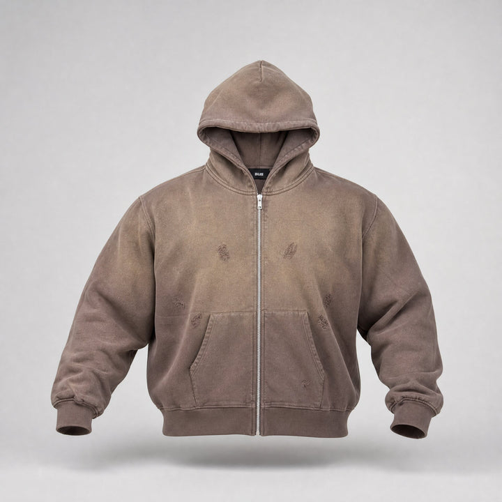 Sun-Faded Oversized Hoodie