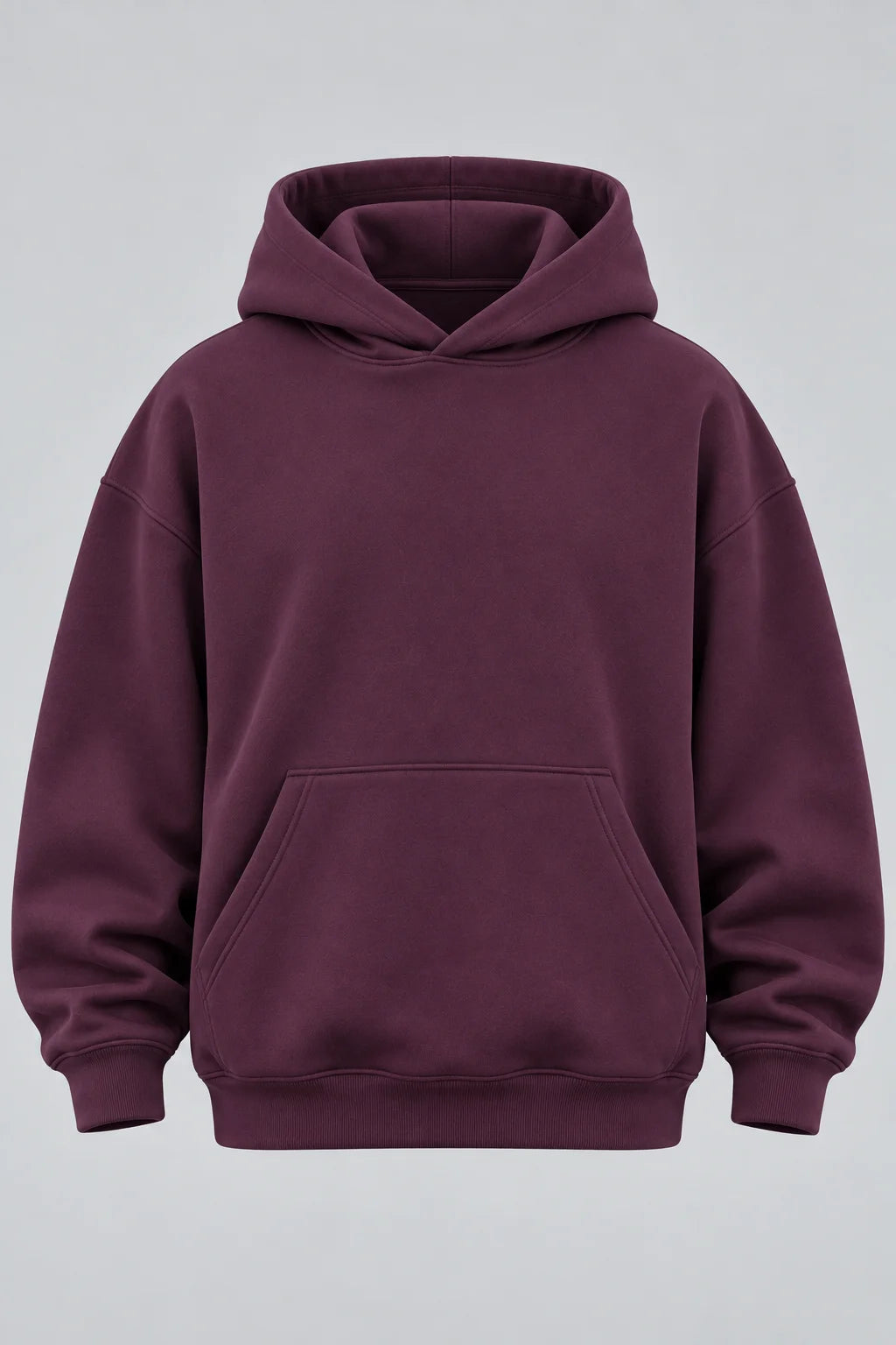 Drop Shoulder Hoodie Winter Bloom