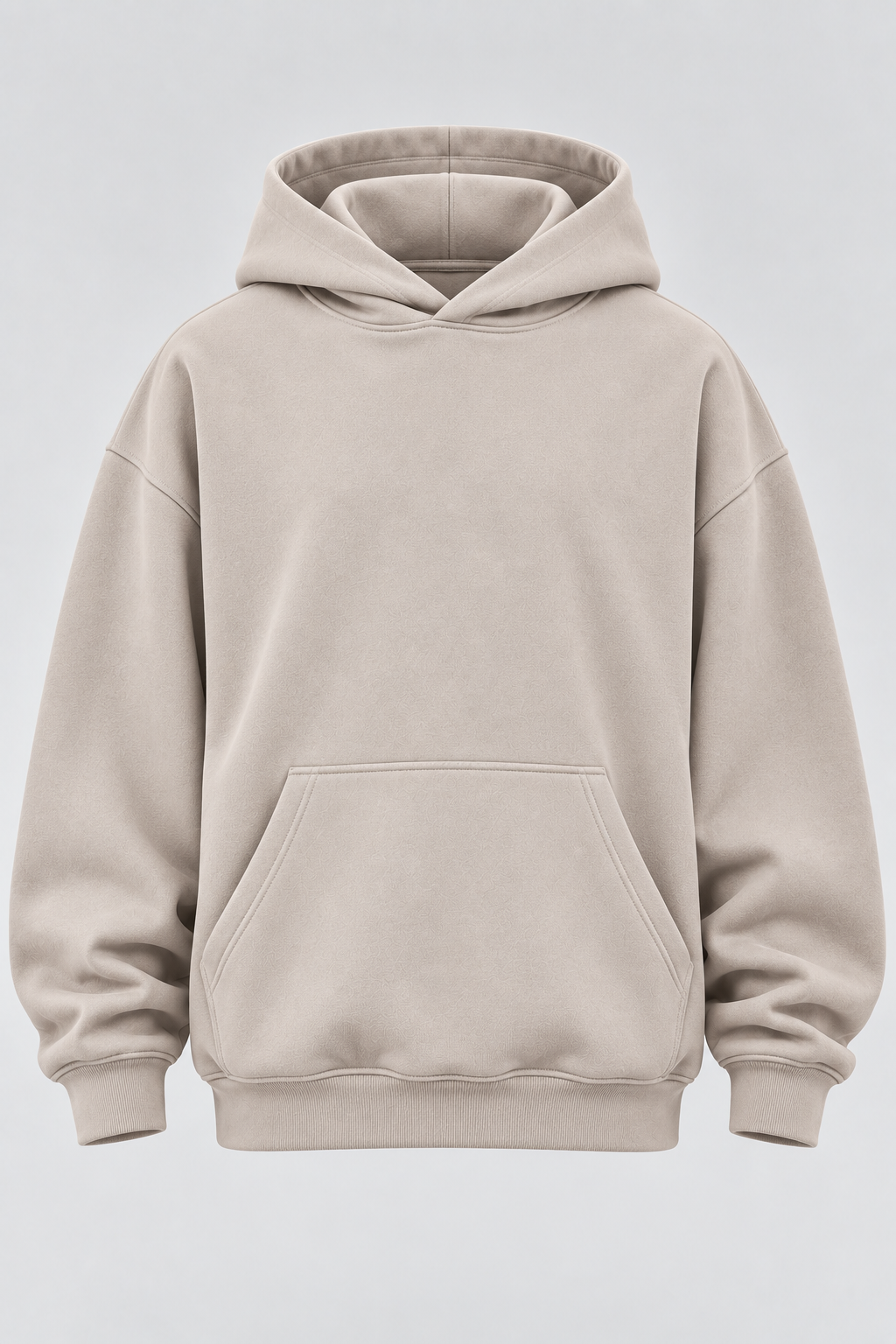 Drop Shoulder Hoodie Moon Beam