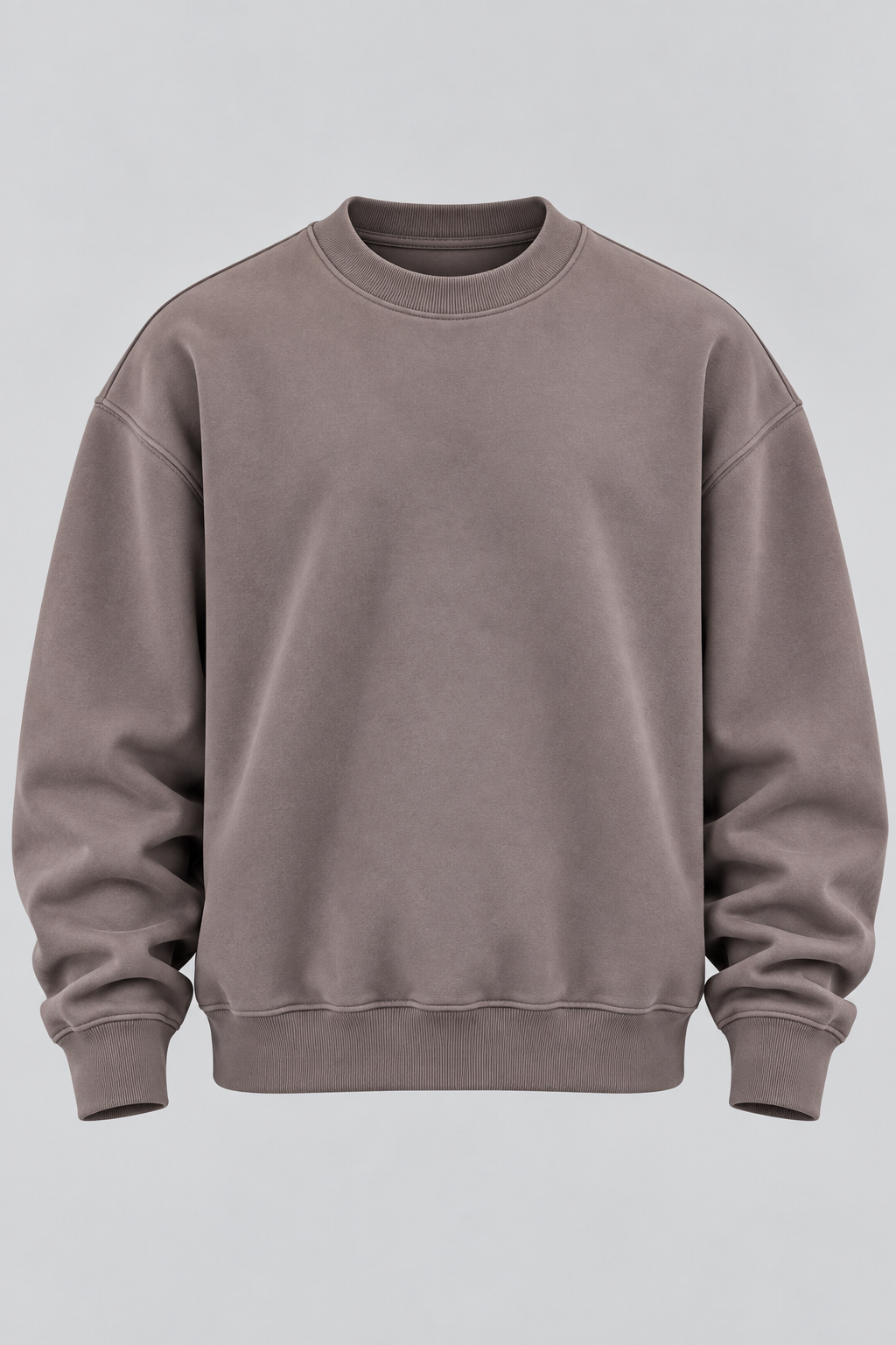 Oversized Sweatshirt Warm Grey