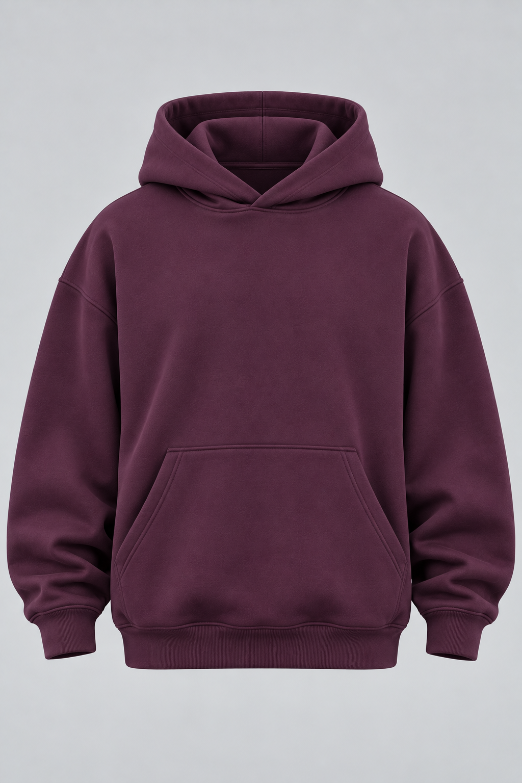 Drop Shoulder Hoodie Winter Bloom