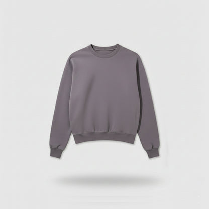 Warm Grey Oversized Sweatshirt