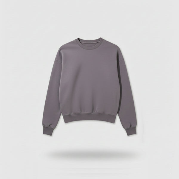 Warm Grey Oversized Sweatshirt