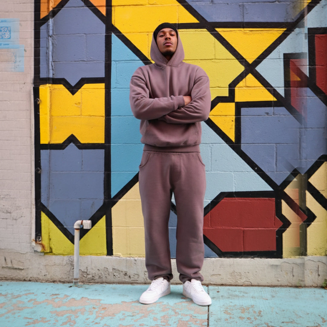 Bundle Warm Grey Sweatsuit