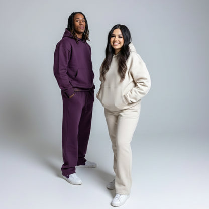 Heavyweight Oversized Hoodie Moon Beam Premium 14oz Streetwear